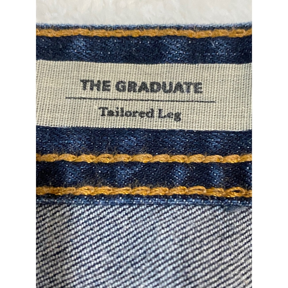 AG Adriano Goldschmied The Graduate Tailored Leg Jeans Dark Wash Mens 38R - Picture 6 of 10